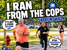 Registration for I Ran From the Cops 5K is Open