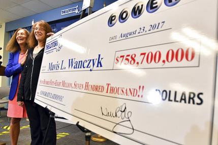 APTOPIX Powerball Jackpot