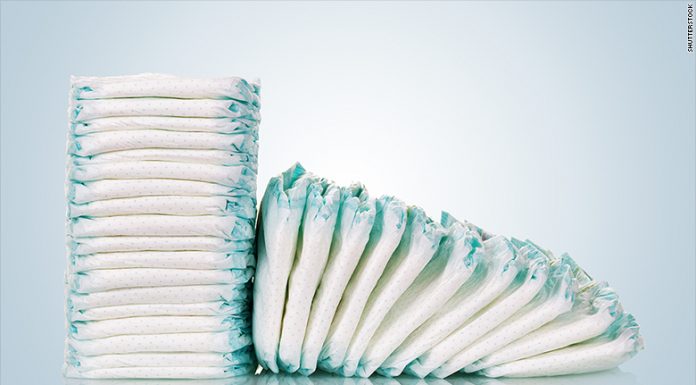 Diaper distribution set for Feb. 1