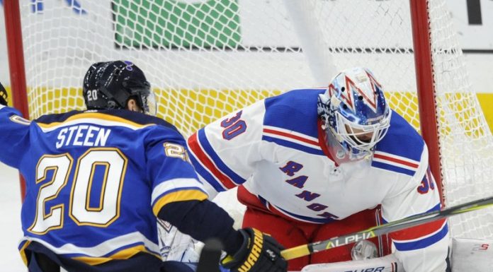 Rangers 6, Blues 4