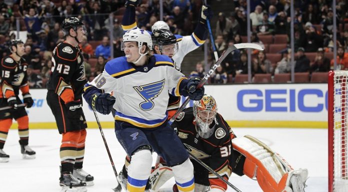 Tarasenko sparks Blues past Sabres for seventh straight win