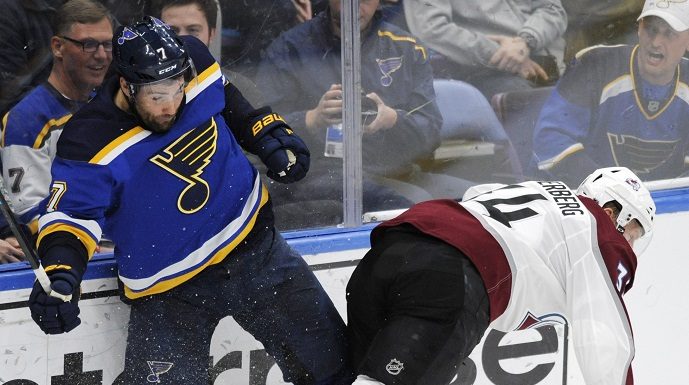 Blues defeat Capitals to end three-game skid
