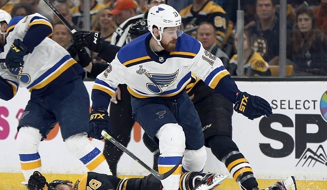 Stastny scores twice, Jets defeat Blues to end six-game skid
