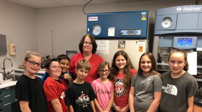 5th Grade Students Visit Ozarks Medical Center