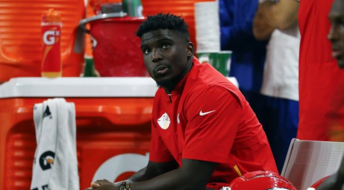 Chiefs’ Tyreek Hill weathering roller coaster season