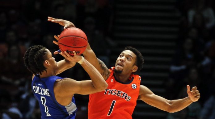 No. 12 Auburn beats Saint Louis in Mike Slive Invitational