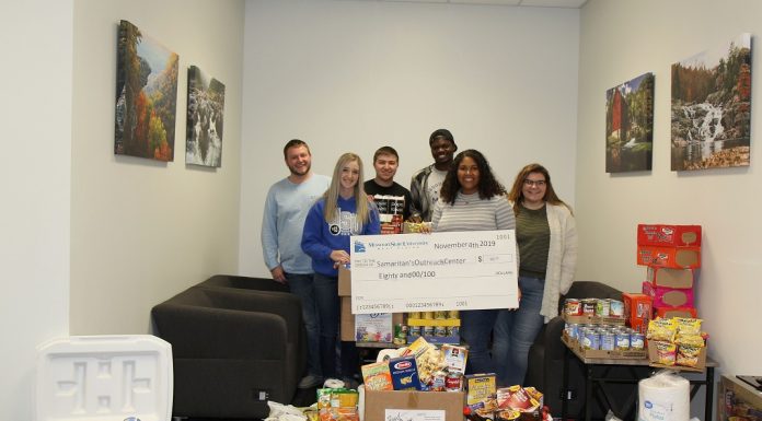 1200 items collected for shelter at MSU-WP food drive