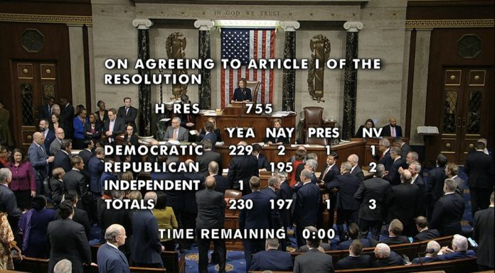 President Donald Trump impeached by US House on 2 charges