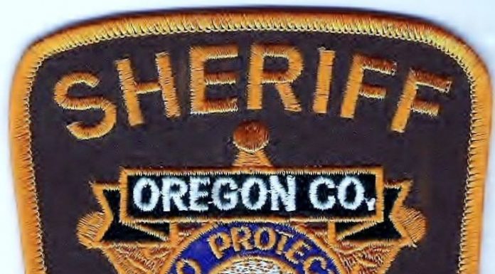 Oregon County Sheriff’s Office arrest report