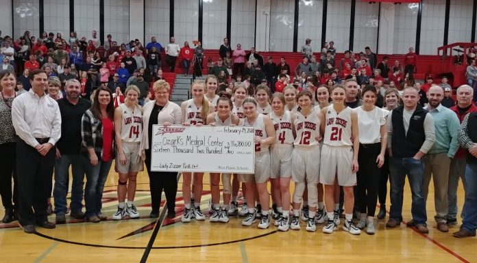 Lady Zizzers raise $16,200 in annual Pink Out game