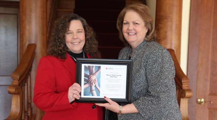 MSU-WP receives award of appreciation from the Red Cross