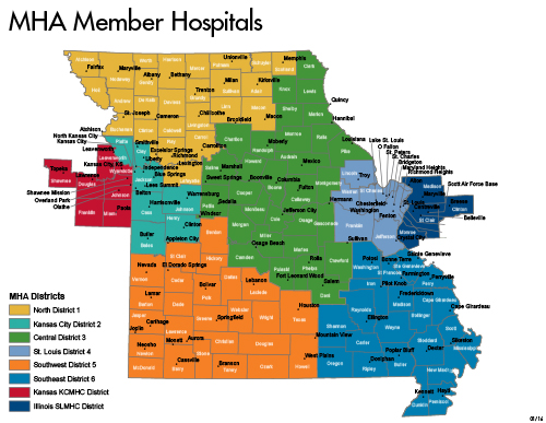 2016 MHA Membership Map