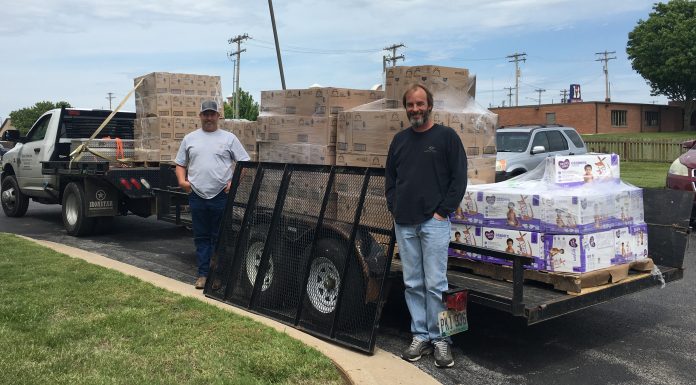 Ozark Action shows support for the Diaper Resource Center