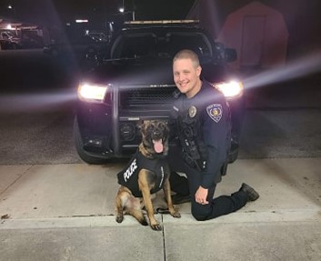 WPPD K9 officer, Loki, has received donation of body armor