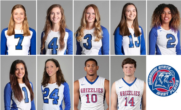 Volleyball team, 9 student-athletes receive NJCAA academic honors