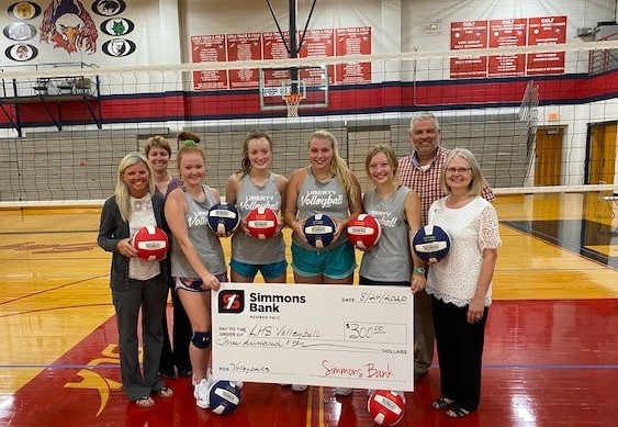 08.26.20 LHS $300 Donation for Volleyballs