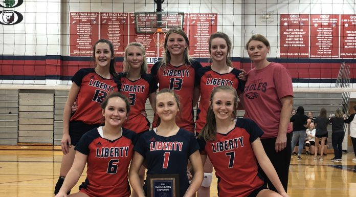Liberty Eagles win Shannon Co. 7th and 8th grade volleyball tournaments