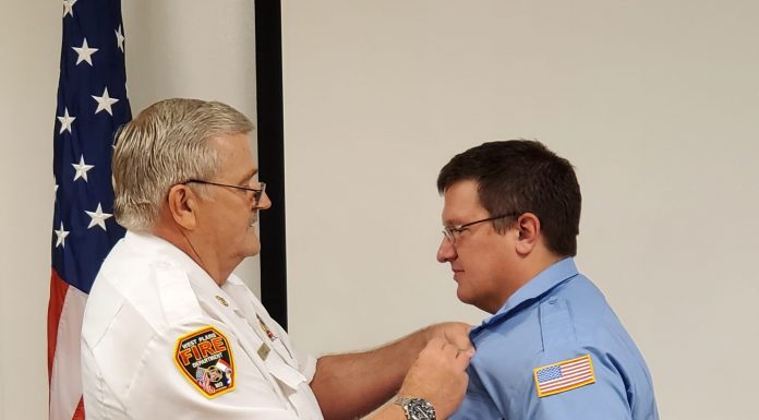 WPFD holds pinning ceremony
