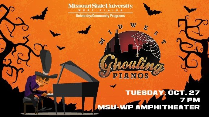 Location change: Midwest Ghouling Pianos take center stage tonight in West Plains