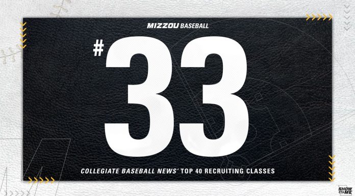 Mizzou Baseball’s Recruiting Class Ranked Among Nation’s Best per Collegiate Baseball News
