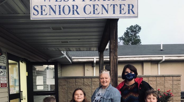 Cub Scouts donate to WP Senior Center