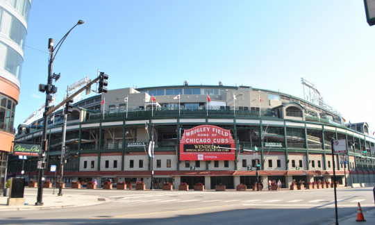 Wrigley Field now National Historic Site