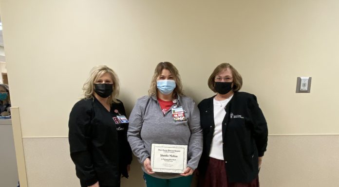 TCMH: Shanda Melton is November Employee of the Month