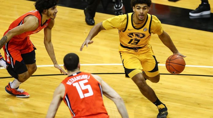 No. 14 Mizzou Men’s Hoops Returns to Action, Clashes with Bradley Tuesday Night at Mizzou Arena