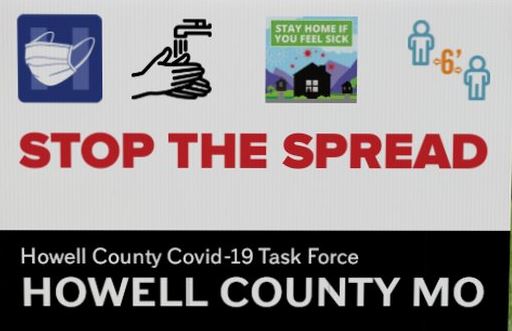 Stop the Spread: Howell Co. COVID-19 Task Force launching campaign aimed at eradicating virus