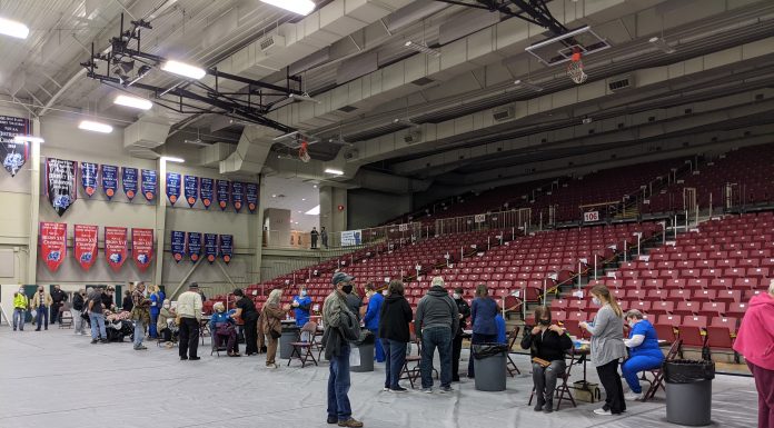 Mass Vaccination Clinic running smoothly