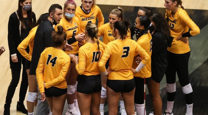 No. 16 Mizzou Volleyball drops second match against Tennessee