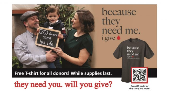 Blood Drive hosted by Ozarks Healthcare and Community Blood Center of the Ozarks to proceed on Feb. 19; Blood Supply is Low
