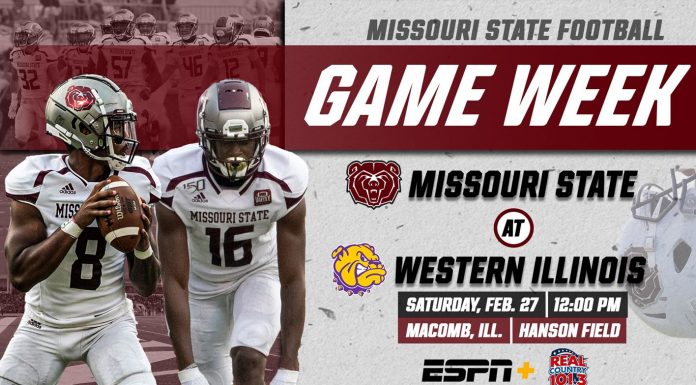 Missouri State resumes the 2020-21 Football season Saturday