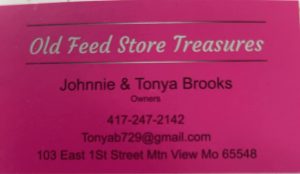 Old Feed Store Treasures Old Feed Store Treasures
