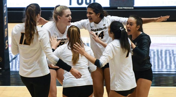 No. 24 Mizzou Volleyball Closes Regular Season at Mississippi State
