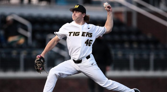 Mizzou Baseball Earns 2-1 Win Over Saint Louis