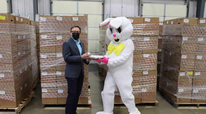 Local egg producer Opal Foods donates 280,000 eggs just in time for Easter