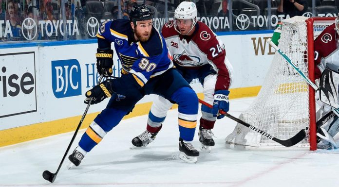 Blues, Avalanche to meet in Round 1