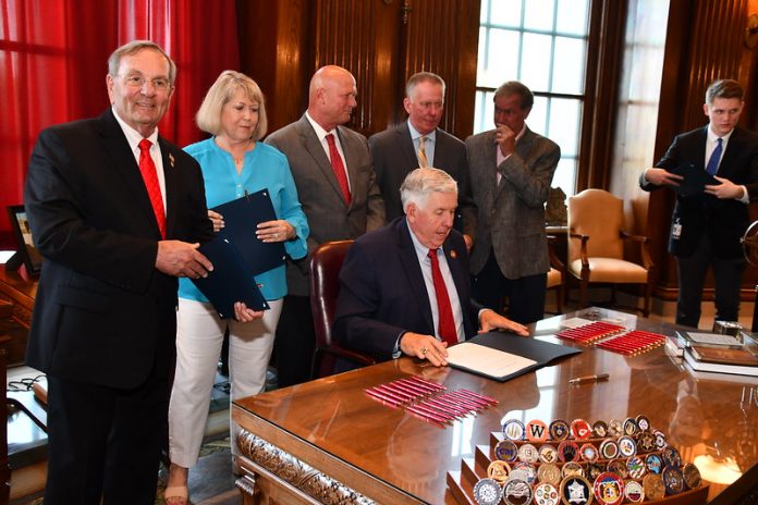 Gov Parson signing 06292021