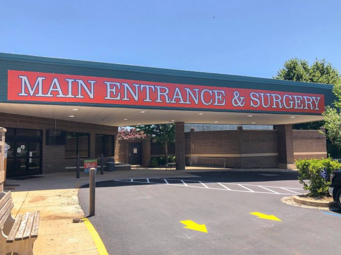 Ozarks Healthcare Main Entrance