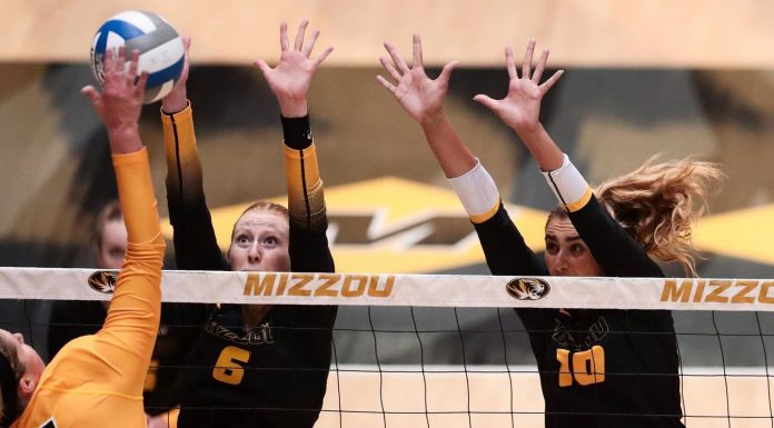 Black Sweeps Gold, 3-0, in Annual Preseason Match
