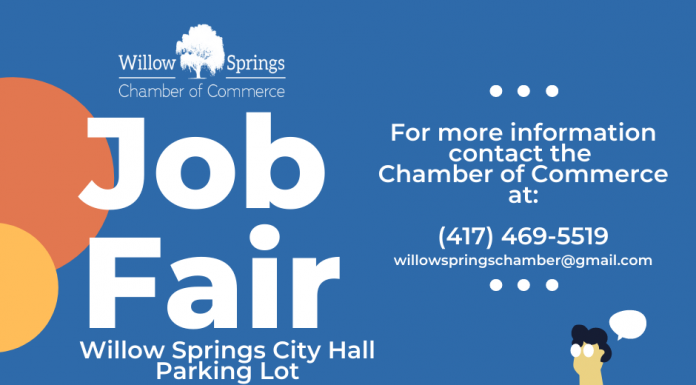 Willow Springs Hiring Event on August 26