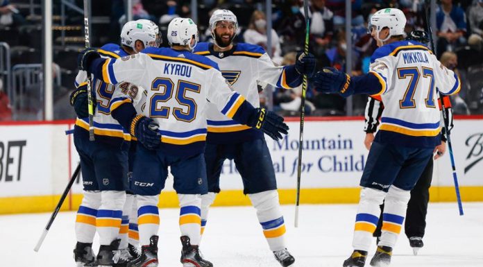 Blues release 2021-22 regular-season schedule