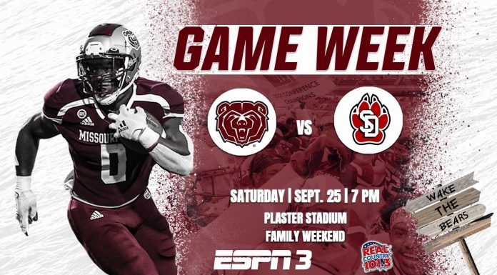 Game Preview: Bears Host South Dakota on Family Weekend