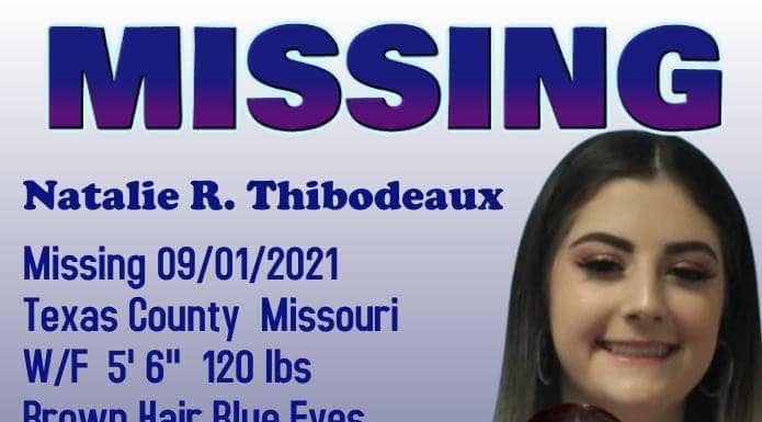 Texas County Sheriff seeking teen missing since Sept. 1