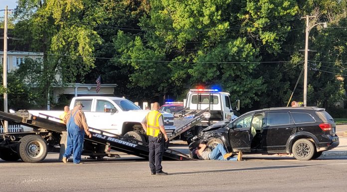 Tuesday Two-Vehicle Collision in WP