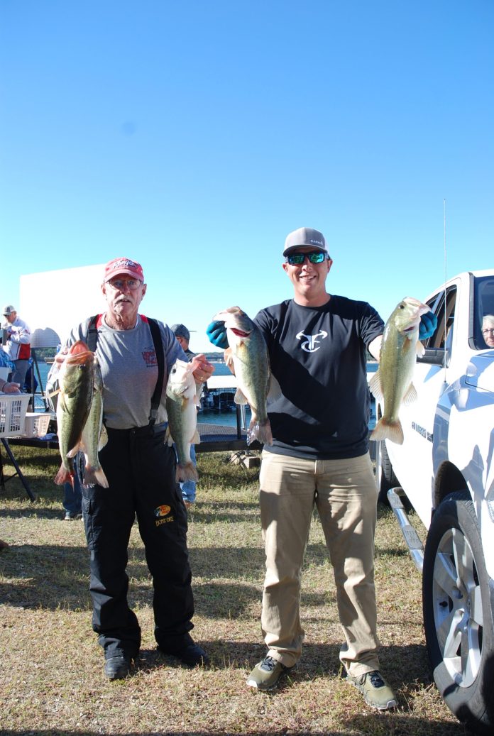 1st Place Winners with fish