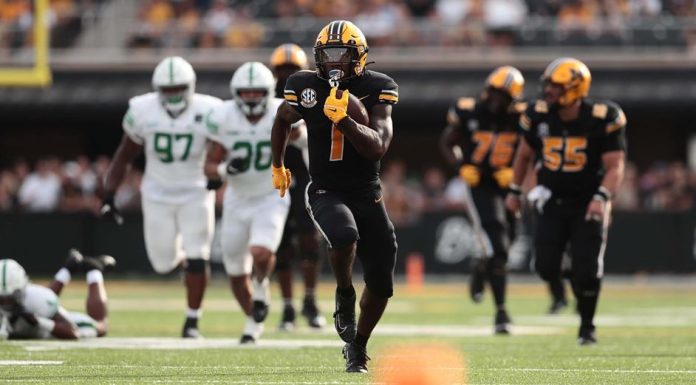 Missouri Bounces Back with a 48-35 win Over North Texas