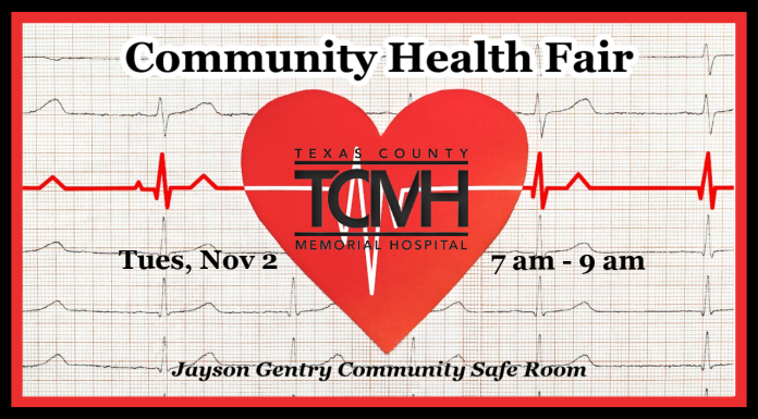 Health Fair is Scheduled for November 2 at TCMH