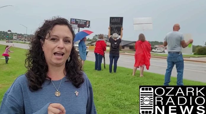 Vaccine Mandate Protest in West Plains